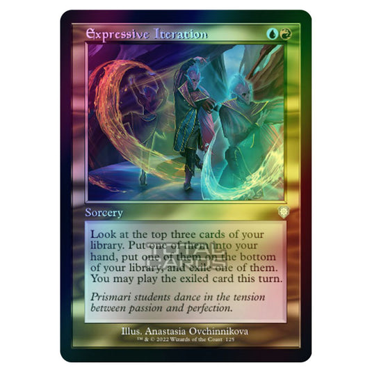 Magic The Gathering - The Brothers War - Commander - Expressive Iteration (Foil)