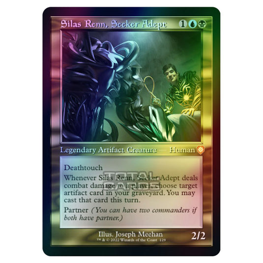 Magic The Gathering - The Brothers War - Commander - Silas Renn, Seeker Adept (Foil)