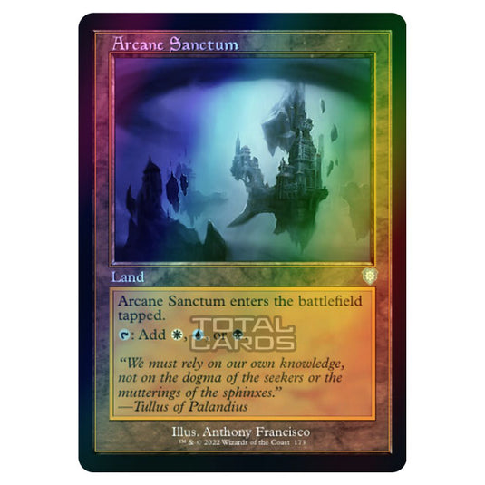 Magic The Gathering - The Brothers War - Commander - Arcane Sanctum (Foil)