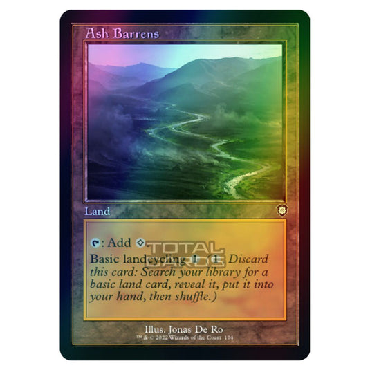 Magic The Gathering - The Brothers War - Commander - Ash Barrens (Foil)