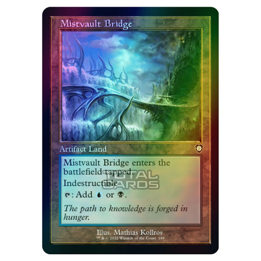 Magic The Gathering - The Brothers War - Commander - Mistvault Bridge (Foil)