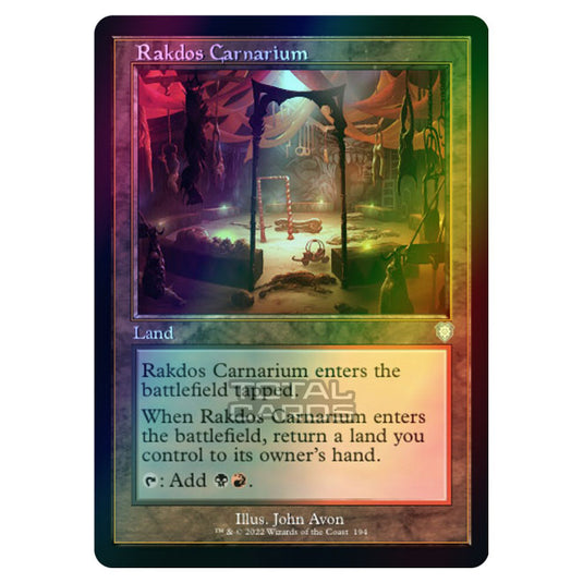 Magic The Gathering - The Brothers War - Commander - Rakdos Carnarium (Foil)