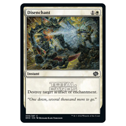 Magic The Gathering - The Brothers War - Disenchant - 006/287