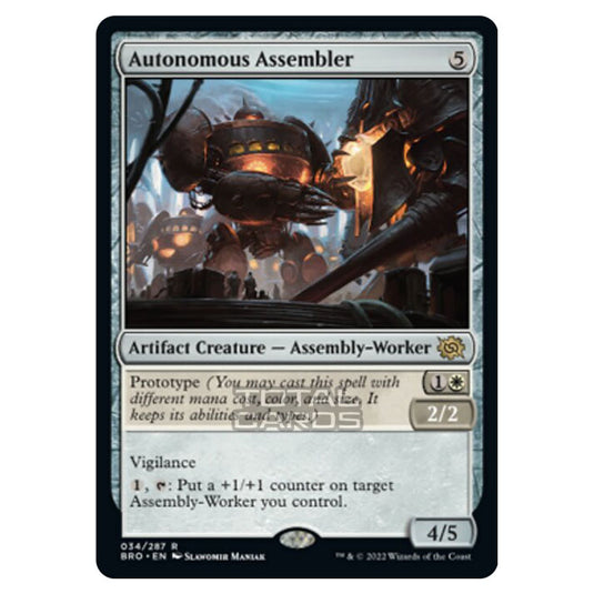 Magic The Gathering - The Brothers War - Autonomous Assembler - 034/287