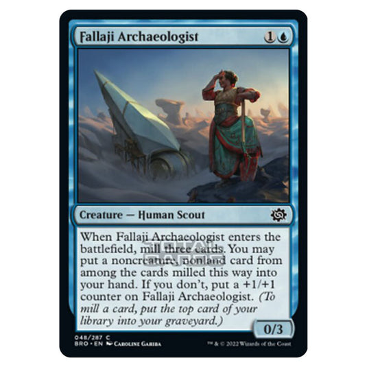 Magic The Gathering - The Brothers War - Fallaji Archaeologist - 048/287