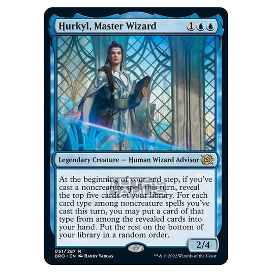 Magic The Gathering - The Brothers War - Hurkyl, Master Wizard - 051/287