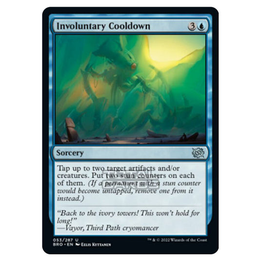Magic The Gathering - The Brothers War - Involuntary Cooldown - 053/287