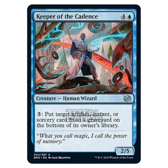 Magic The Gathering - The Brothers War - Keeper of the Cadence - 054/287