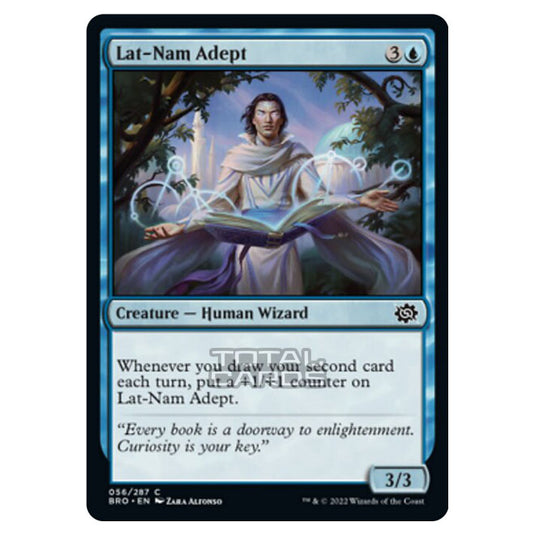 Magic The Gathering - The Brothers War - Lat-Nam Adept - 056/287