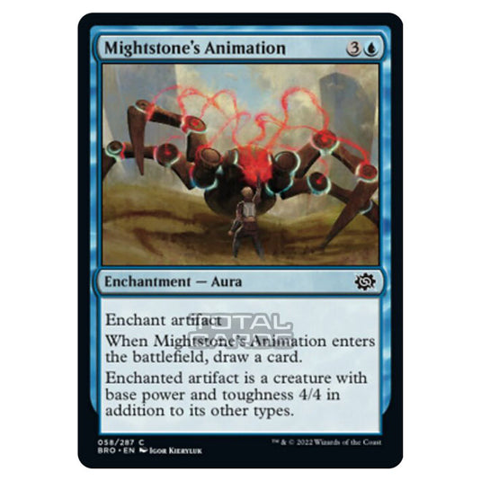 Magic The Gathering - The Brothers War - Mightstone's Animation - 058/287