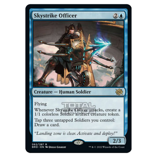 Magic The Gathering - The Brothers War - Skystrike Officer - 062/287