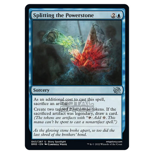 Magic The Gathering - The Brothers War - Splitting the Powerstone - 063/287