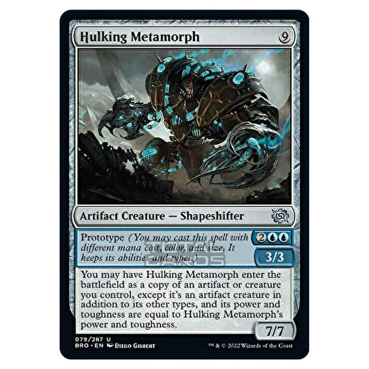 Magic The Gathering - The Brothers War - Hulking Metamorph - 079/287