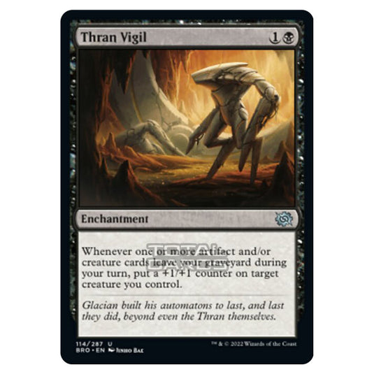 Magic The Gathering - The Brothers War - Thran Vigil - 114/287