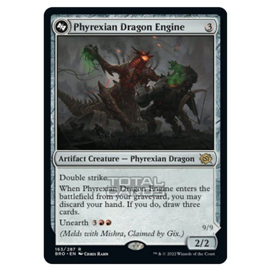 Magic The Gathering - The Brothers War - Phyrexian Dragon Engine - 163a/287