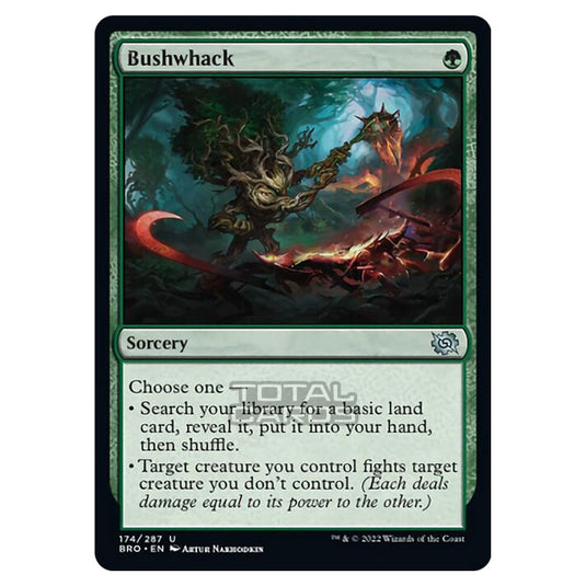 Magic The Gathering - The Brothers War - Bushwhack - 174/287