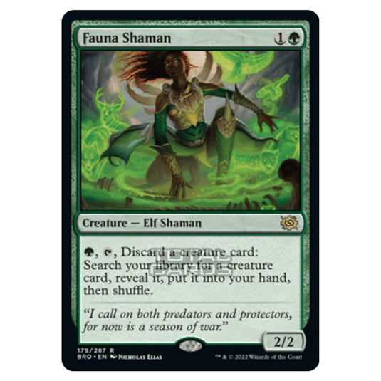 Magic The Gathering - The Brothers War - Fauna Shaman - 179/287