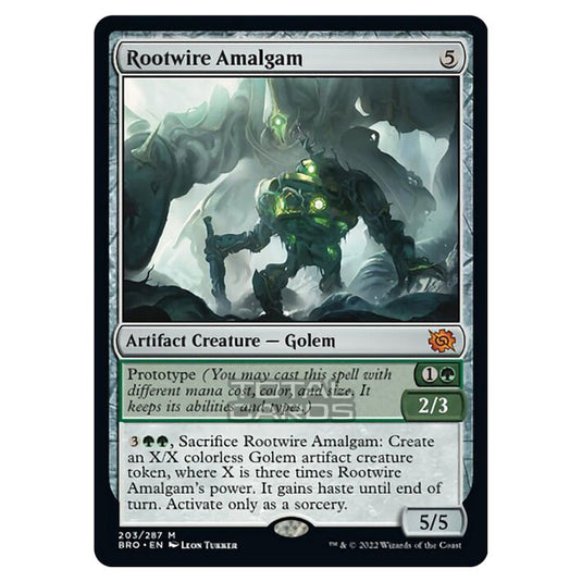 Magic The Gathering - The Brothers War - Rootwire Amalgam - 203/287