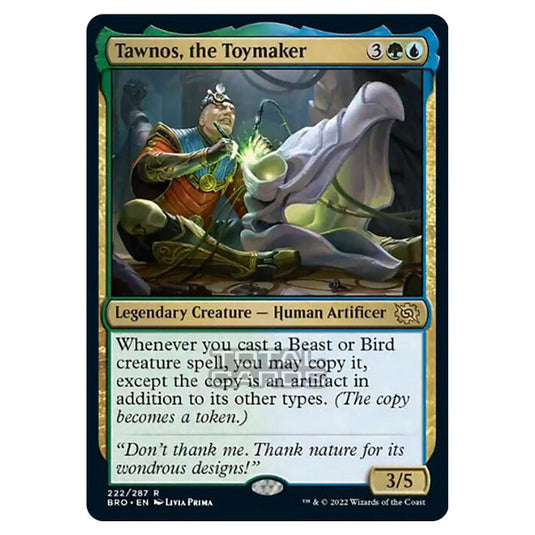 Magic The Gathering - The Brothers War - Tawnos, the Toymaker - 222/287