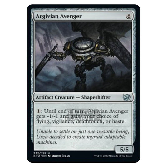 Magic The Gathering - The Brothers War - Argivian Avenger - 232/287