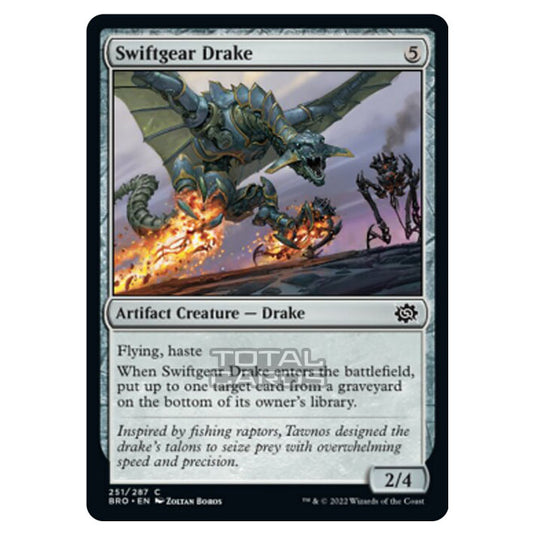 Magic The Gathering - The Brothers War - Swiftgear Drake - 251/287