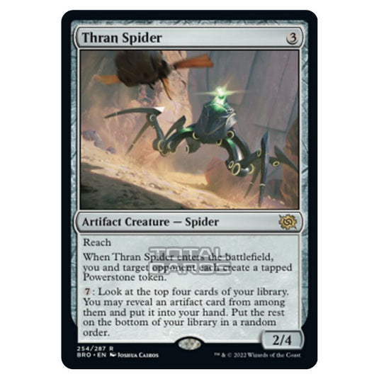 Magic The Gathering - The Brothers War - Thran Spider - 254/287