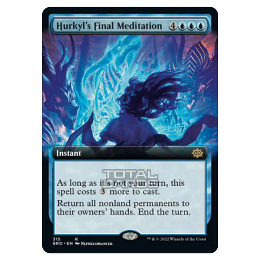 Magic The Gathering - The Brothers War - Hurkyl's Final Meditation (Extended Art Card) - 315/287