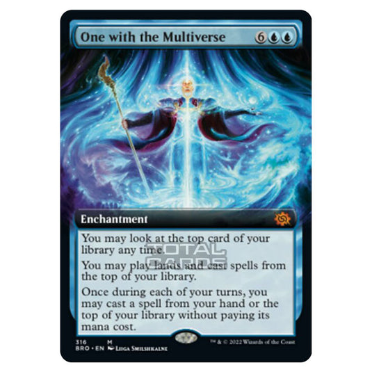 Magic The Gathering - The Brothers War - One with the Multiverse (Extended Art Card) - 316/287