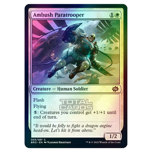 Magic The Gathering - The Brothers War - Ambush Paratrooper - 003/287 (Foil)