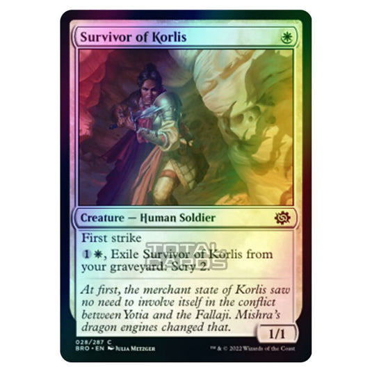 Magic The Gathering - The Brothers War - Survivor of Korlis - 028/287 (Foil)