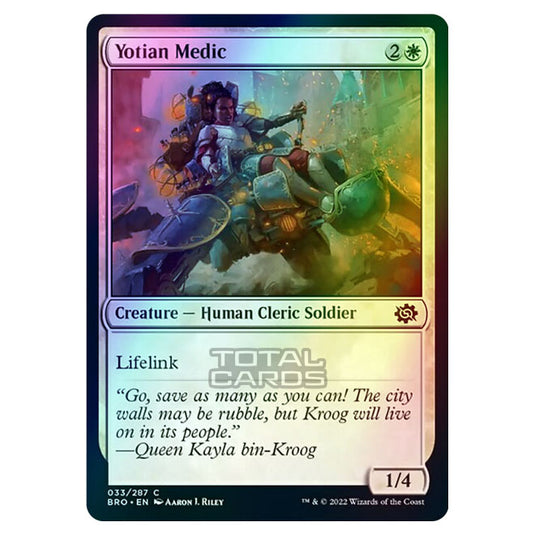 Magic The Gathering - The Brothers War - Yotian Medic - 033/287 (Foil)