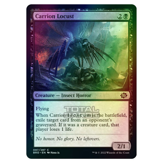 Magic The Gathering - The Brothers War - Carrion Locust - 087/287 (Foil)