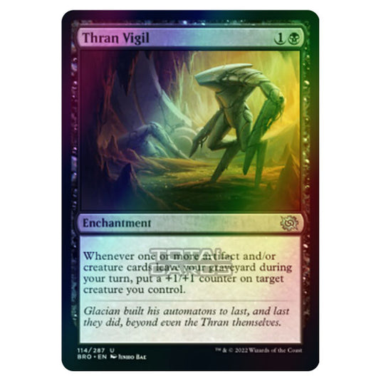 Magic The Gathering - The Brothers War - Thran Vigil - 114/287 (Foil)