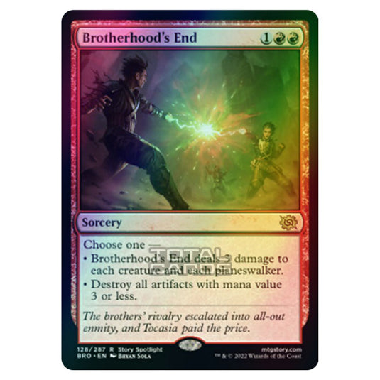 Magic The Gathering - The Brothers War - Brotherhood's End - 128/287 (Foil)