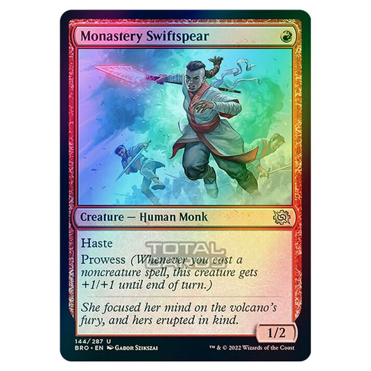 Magic The Gathering - The Brothers War - Monastery Swiftspear - 144/287 (Foil)