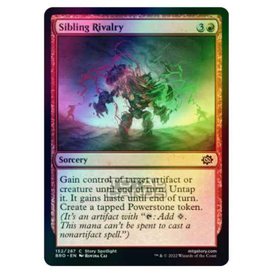 Magic The Gathering - The Brothers War - Sibling Rivalry - 152/287 (Foil)