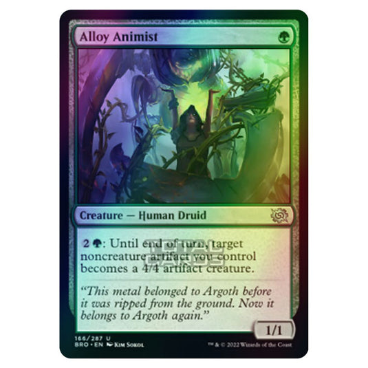 Magic The Gathering - The Brothers War - Alloy Animist - 166/287 (Foil)