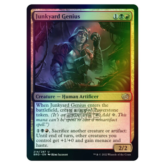 Magic The Gathering - The Brothers War - Junkyard Genius - 214/287 (Foil)