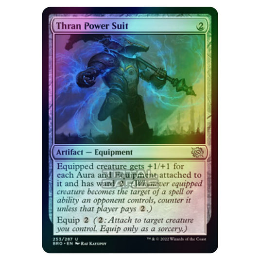 Magic The Gathering - The Brothers War - Thran Power Suit - 253/287 (Foil)
