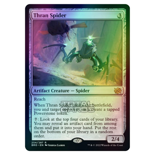 Magic The Gathering - The Brothers War - Thran Spider - 254/287 (Foil)