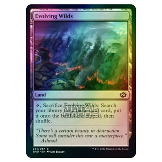 Magic The Gathering - The Brothers War - Evolving Wilds - 261/287 (Foil)