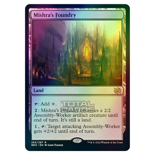 Magic The Gathering - The Brothers War - Mishra's Foundry - 265/287 (Foil)