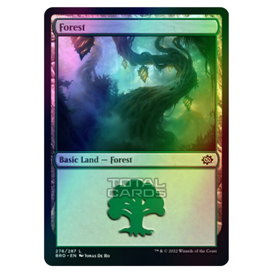 Magic The Gathering - The Brothers War - Forest - 276/287 (Foil)