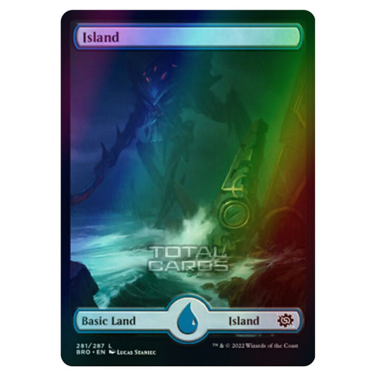 Magic The Gathering - The Brothers War - Island - 281/287 (Foil)