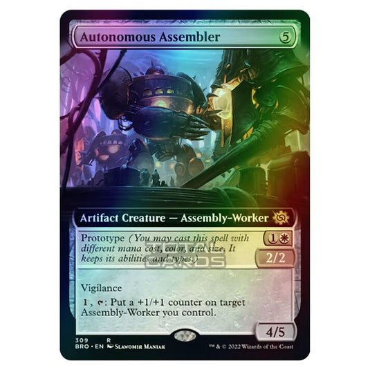 Magic The Gathering - The Brothers War - Autonomous Assembler (Extended Art Card) - 309/287 (Foil)