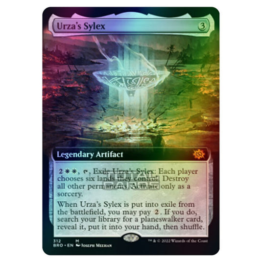 Magic The Gathering - The Brothers War - Urza's Sylex (Extended Art Card) - 312/287 (Foil)