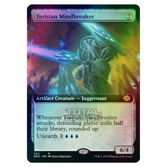 Magic The Gathering - The Brothers War - Terisian Mindbreaker (Extended Art Card) - 322/287 (Foil)