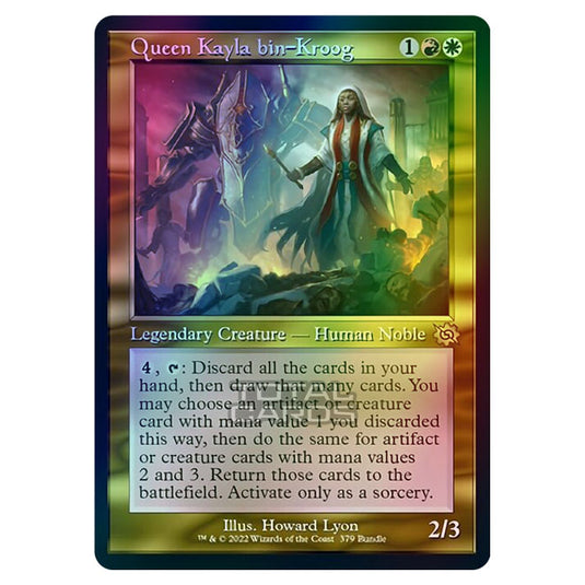 Magic The Gathering - The Brothers War - Queen Kayla bin-Kroog (Promo) - 379/287 (Foil)