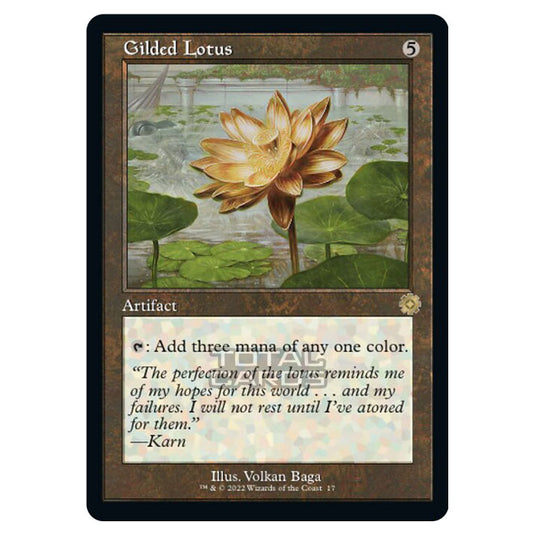 Magic The Gathering - The Brothers War - Retro Artifacts - Gilded Lotus (Retro Frame Artifact) - 017