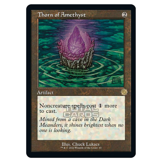 Magic The Gathering - The Brothers War - Retro Artifacts - Thorn of Amethyst (Retro Frame Artifact) - 060
